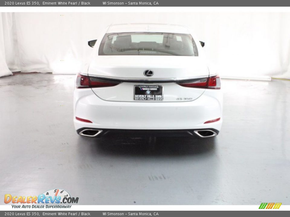 2020 Lexus ES 350 Eminent White Pearl / Black Photo #4