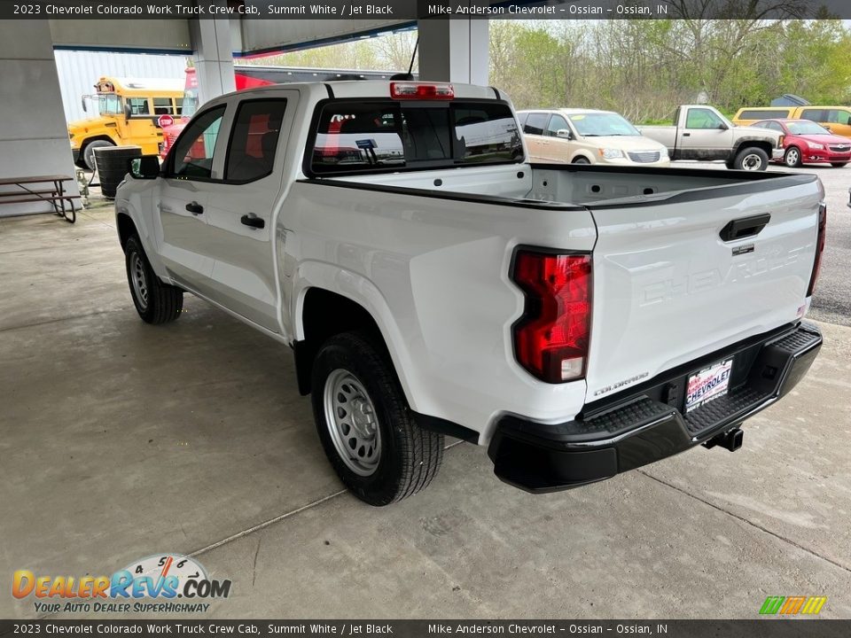 2023 Chevrolet Colorado Work Truck Crew Cab Summit White / Jet Black Photo #10