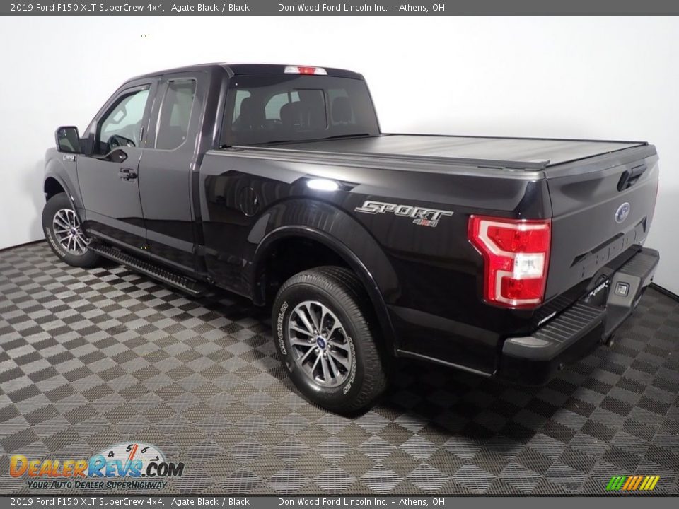 2019 Ford F150 XLT SuperCrew 4x4 Agate Black / Black Photo #13