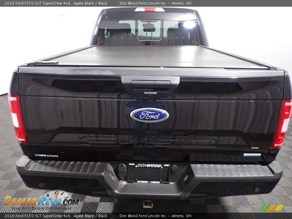 2019 Ford F150 XLT SuperCrew 4x4 Agate Black / Black Photo #14