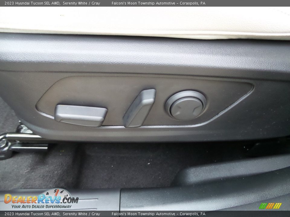 2023 Hyundai Tucson SEL AWD Serenity White / Gray Photo #15