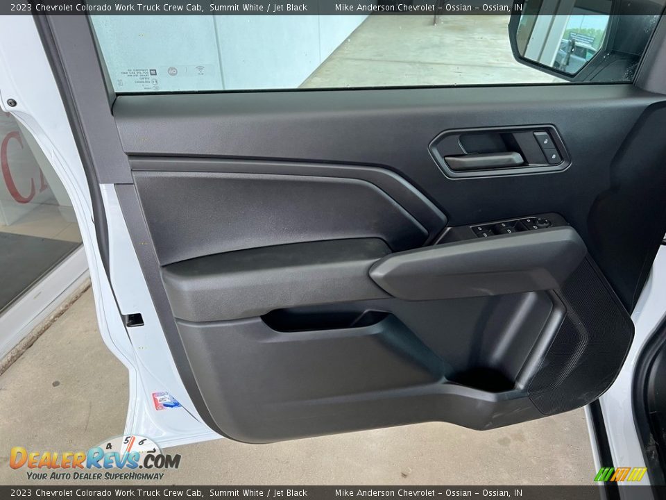 Door Panel of 2023 Chevrolet Colorado Work Truck Crew Cab Photo #15