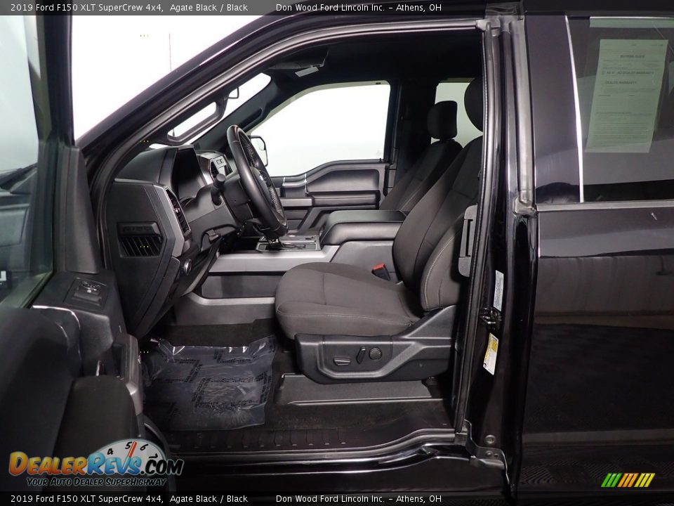 2019 Ford F150 XLT SuperCrew 4x4 Agate Black / Black Photo #20