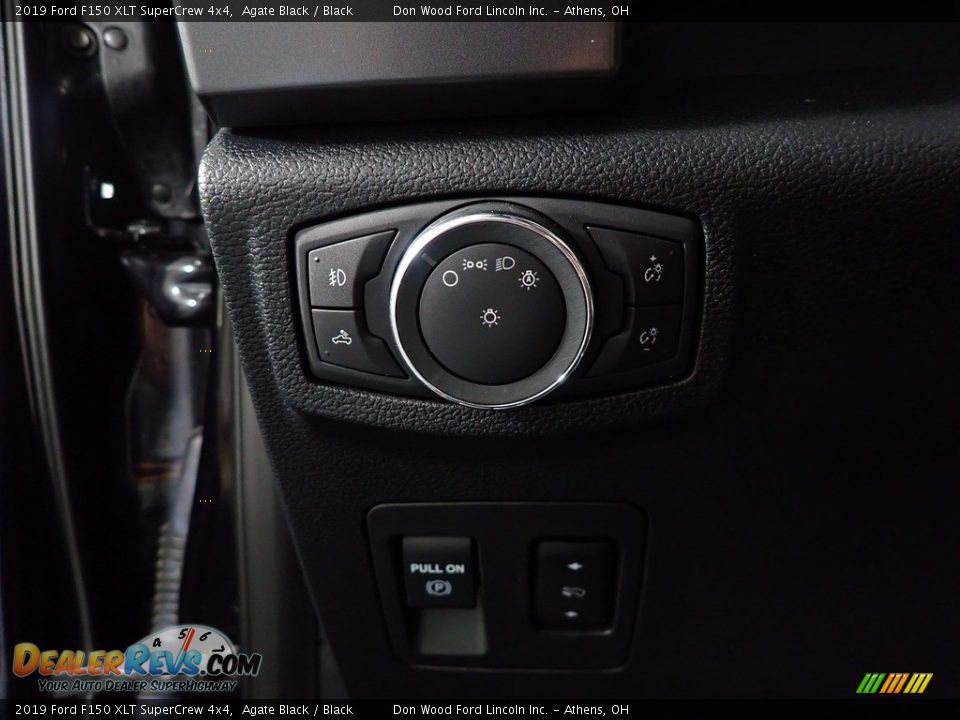 2019 Ford F150 XLT SuperCrew 4x4 Agate Black / Black Photo #29