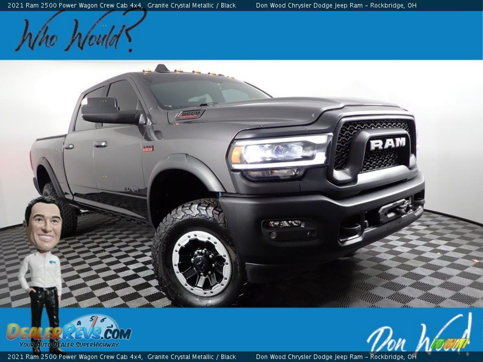2021 Ram 2500 Power Wagon Crew Cab 4x4 Granite Crystal Metallic / Black Photo #1