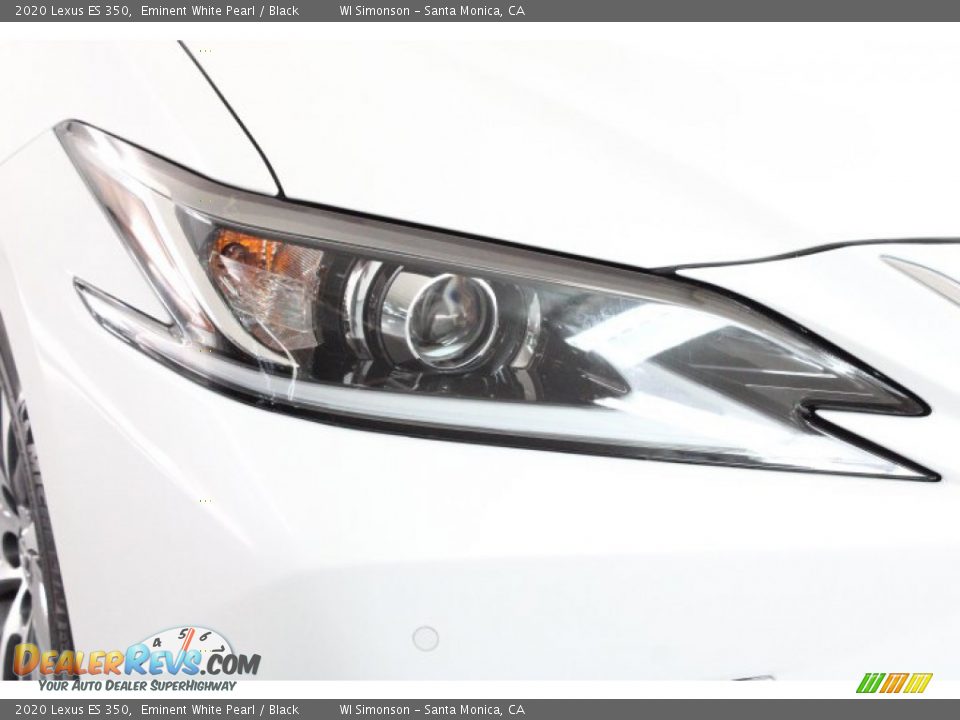 2020 Lexus ES 350 Eminent White Pearl / Black Photo #31