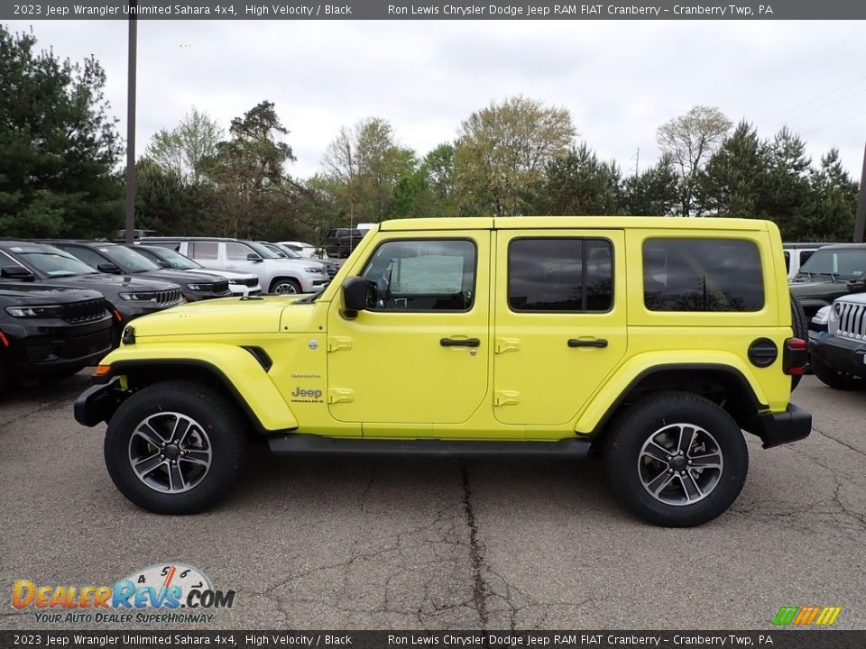 High Velocity 2023 Jeep Wrangler Unlimited Sahara 4x4 Photo #2