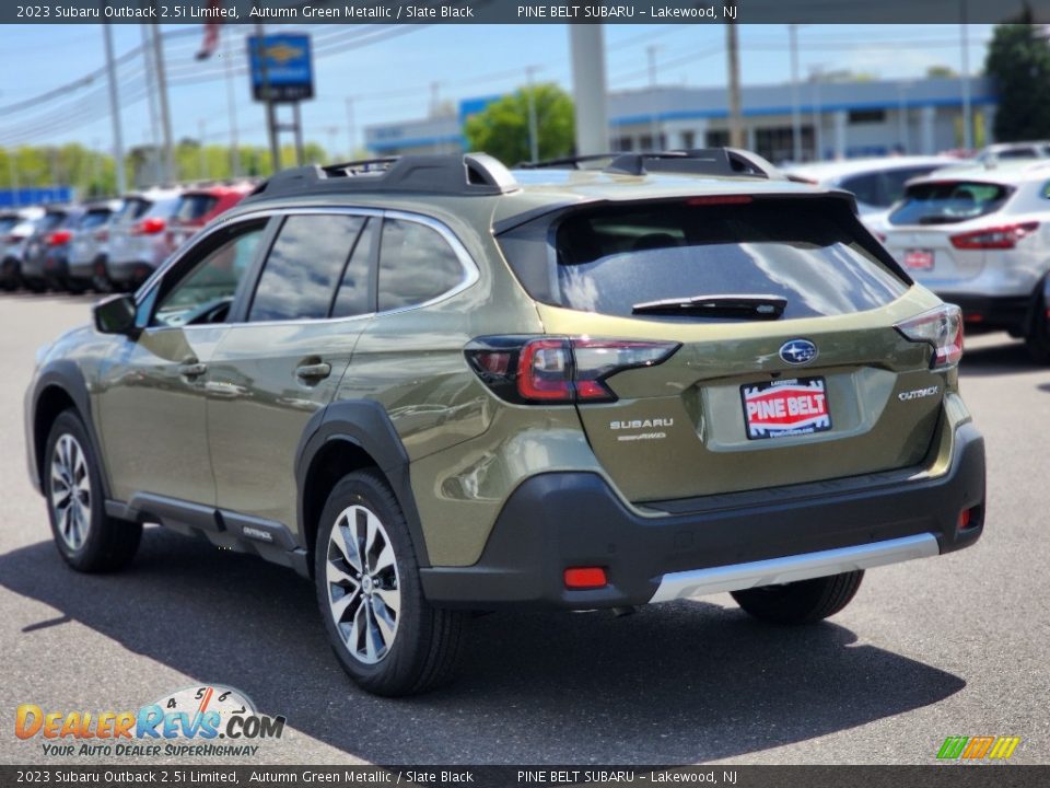 2023 Subaru Outback 2.5i Limited Autumn Green Metallic / Slate Black Photo #4