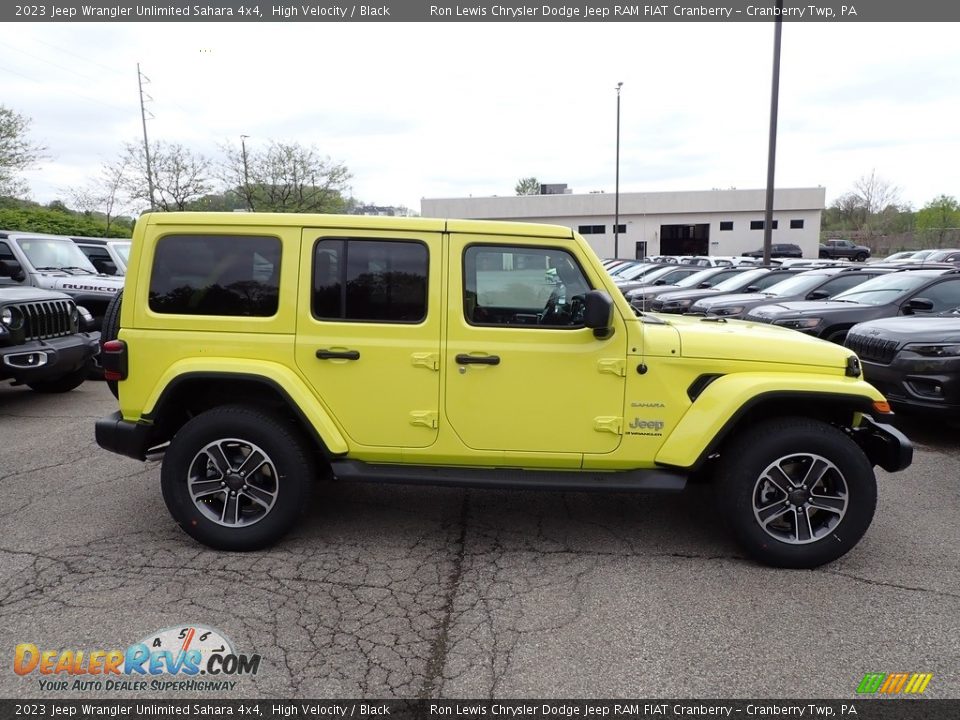 High Velocity 2023 Jeep Wrangler Unlimited Sahara 4x4 Photo #6