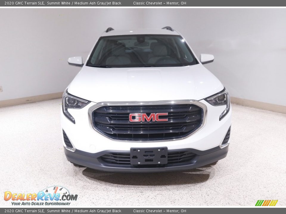 2020 GMC Terrain SLE Summit White / Medium Ash Gray/Jet Black Photo #2