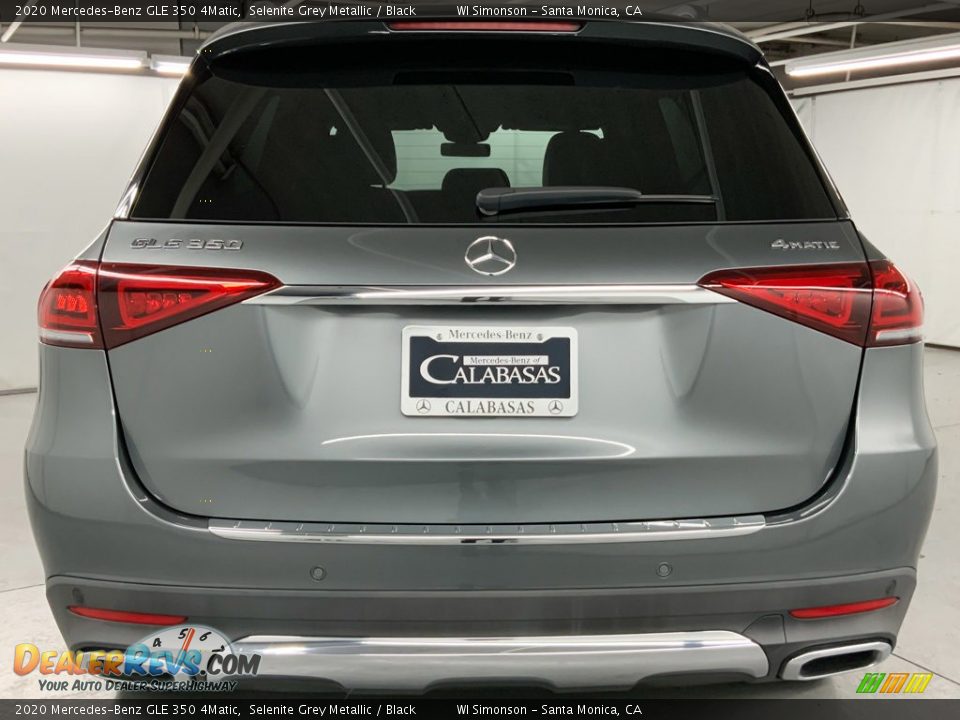 2020 Mercedes-Benz GLE 350 4Matic Selenite Grey Metallic / Black Photo #7