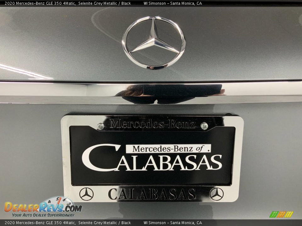 2020 Mercedes-Benz GLE 350 4Matic Selenite Grey Metallic / Black Photo #10