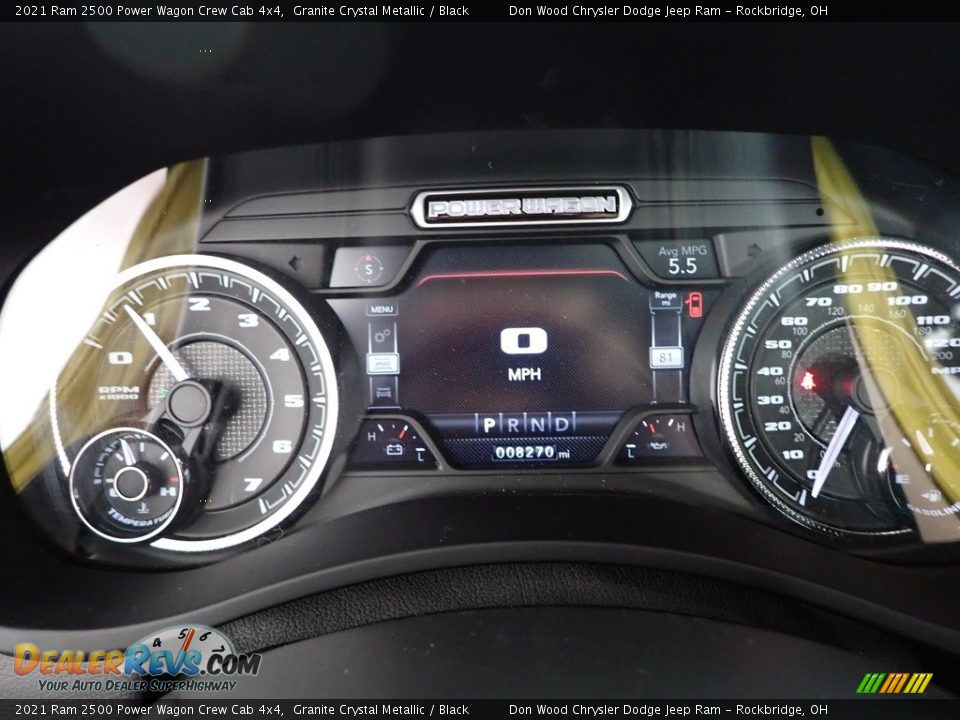 2021 Ram 2500 Power Wagon Crew Cab 4x4 Gauges Photo #21