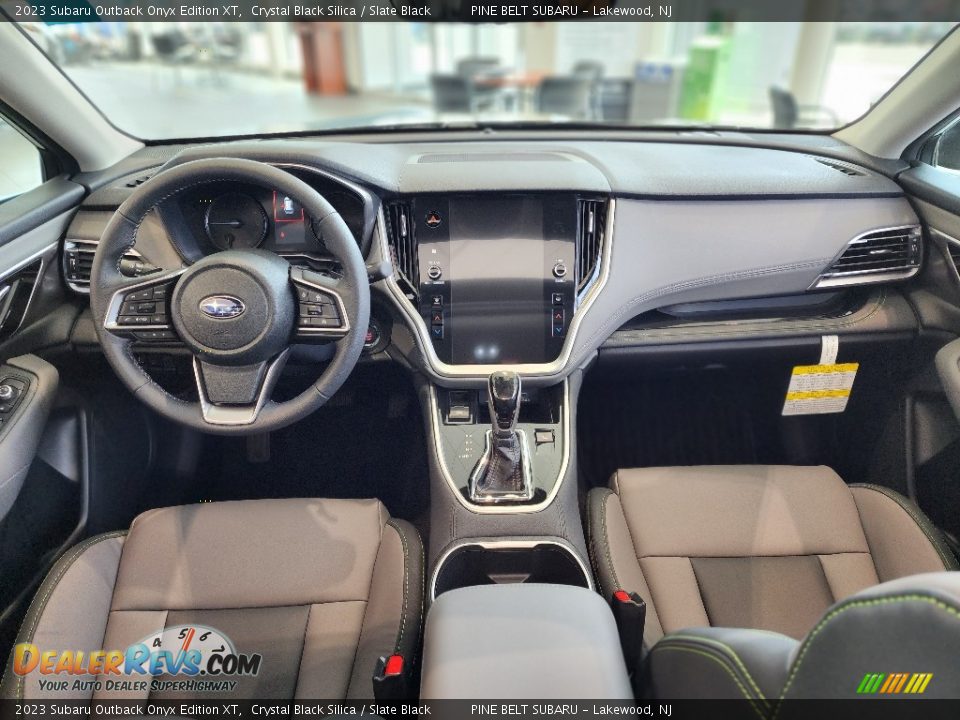 Slate Black Interior - 2023 Subaru Outback Onyx Edition XT Photo #7
