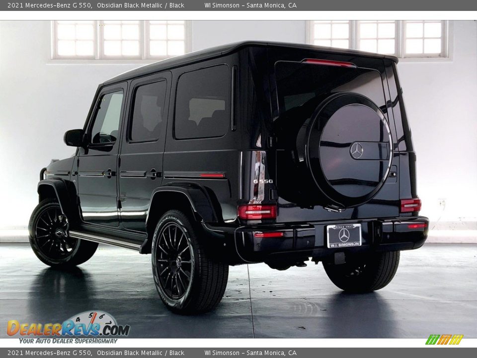 2021 Mercedes-Benz G 550 Obsidian Black Metallic / Black Photo #10