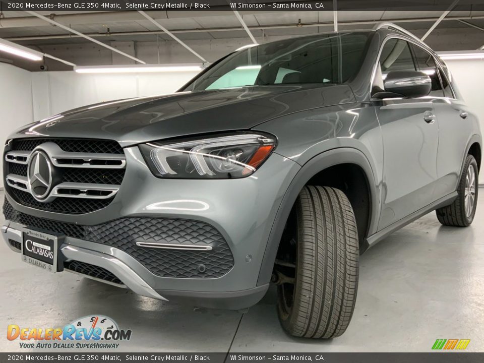 2020 Mercedes-Benz GLE 350 4Matic Selenite Grey Metallic / Black Photo #14