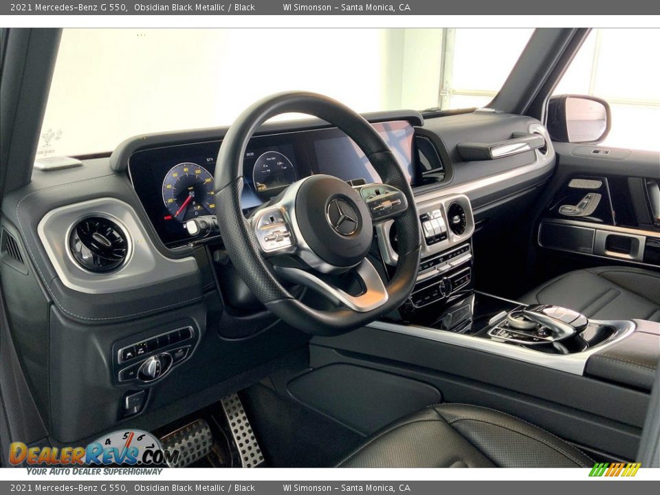 2021 Mercedes-Benz G 550 Obsidian Black Metallic / Black Photo #14