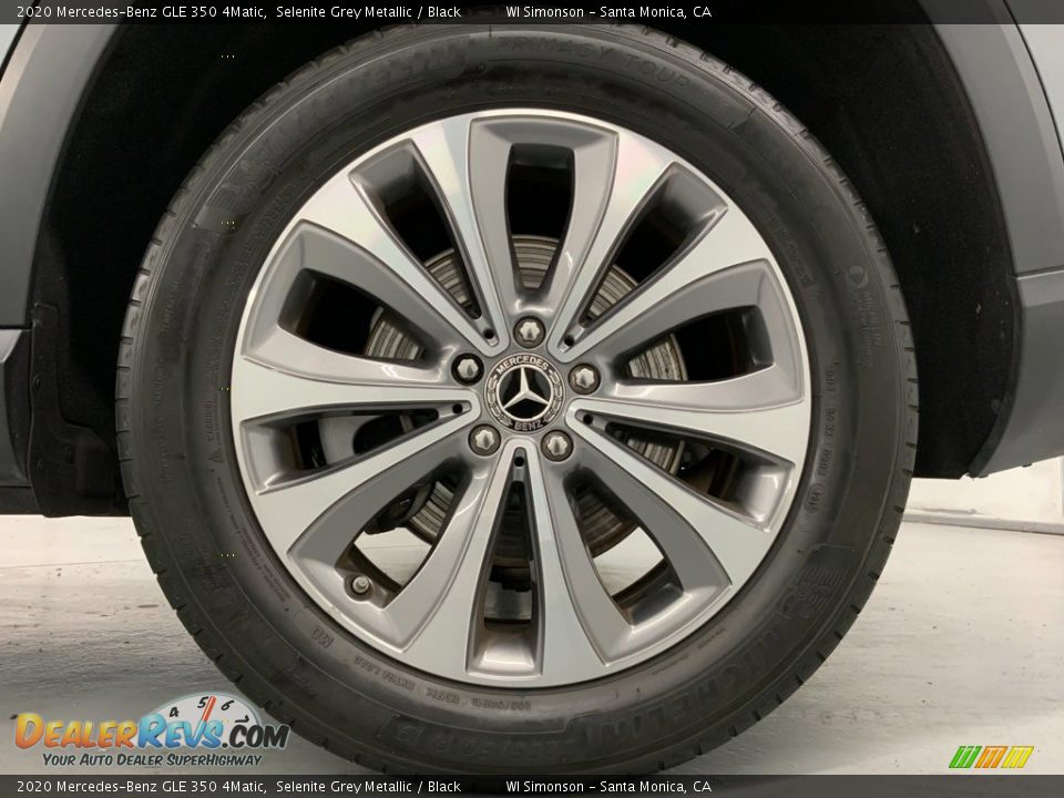 2020 Mercedes-Benz GLE 350 4Matic Selenite Grey Metallic / Black Photo #19