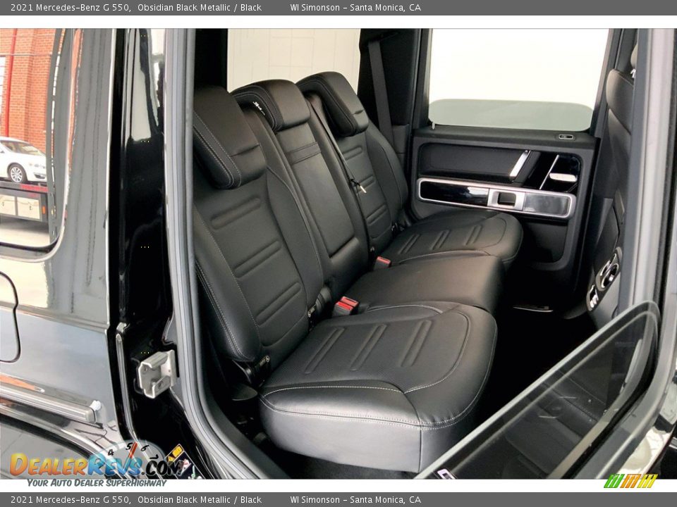 Rear Seat of 2021 Mercedes-Benz G 550 Photo #19