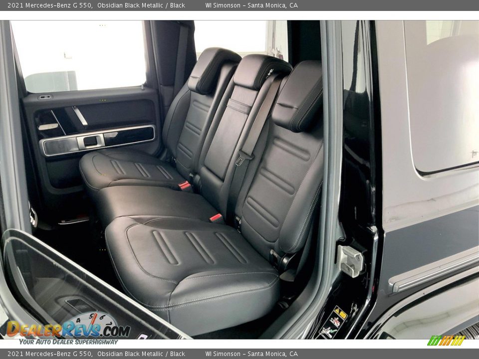 Rear Seat of 2021 Mercedes-Benz G 550 Photo #20