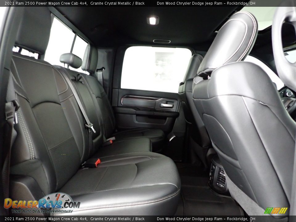 Rear Seat of 2021 Ram 2500 Power Wagon Crew Cab 4x4 Photo #34