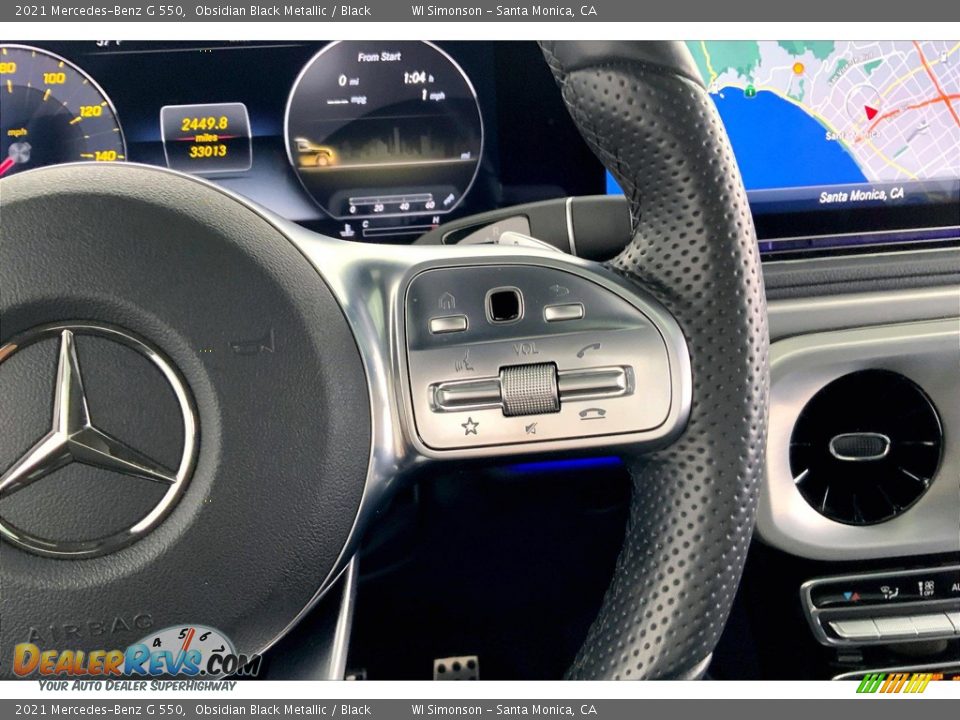 2021 Mercedes-Benz G 550 Steering Wheel Photo #22