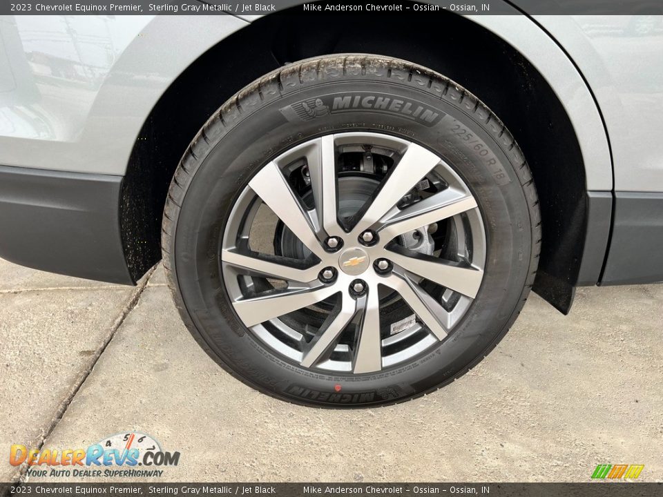 2023 Chevrolet Equinox Premier Sterling Gray Metallic / Jet Black Photo #14