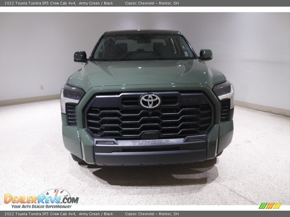 2022 Toyota Tundra SR5 Crew Cab 4x4 Army Green / Black Photo #2