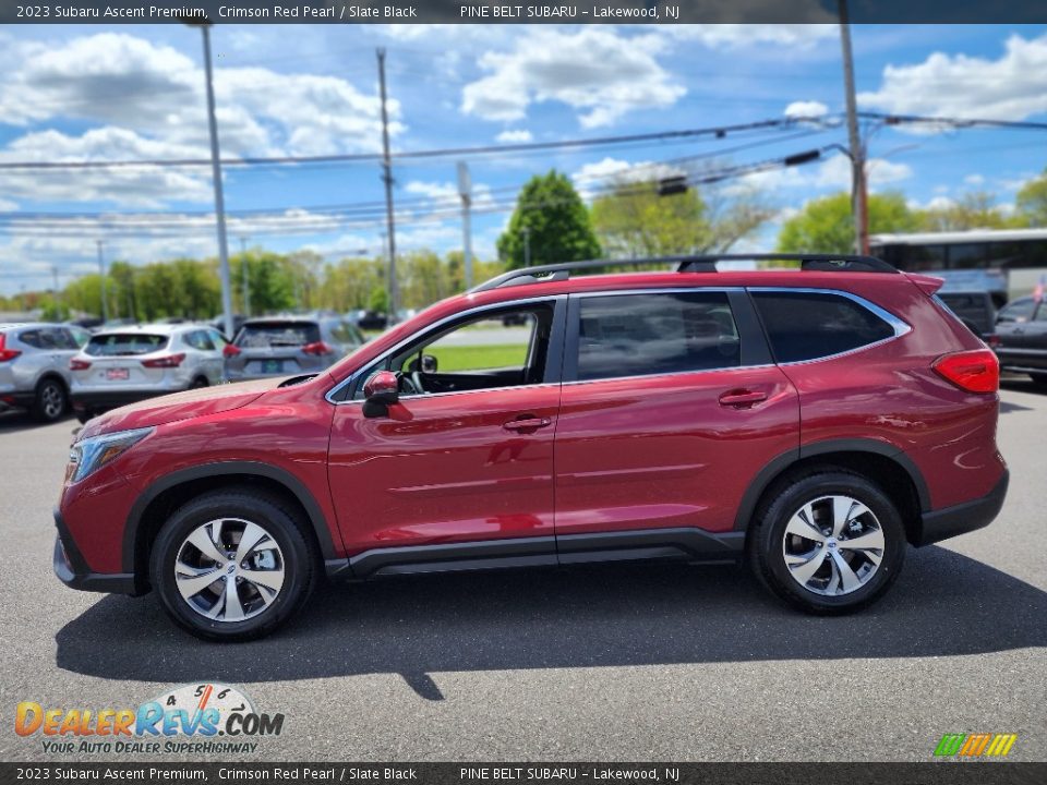 Crimson Red Pearl 2023 Subaru Ascent Premium Photo #3