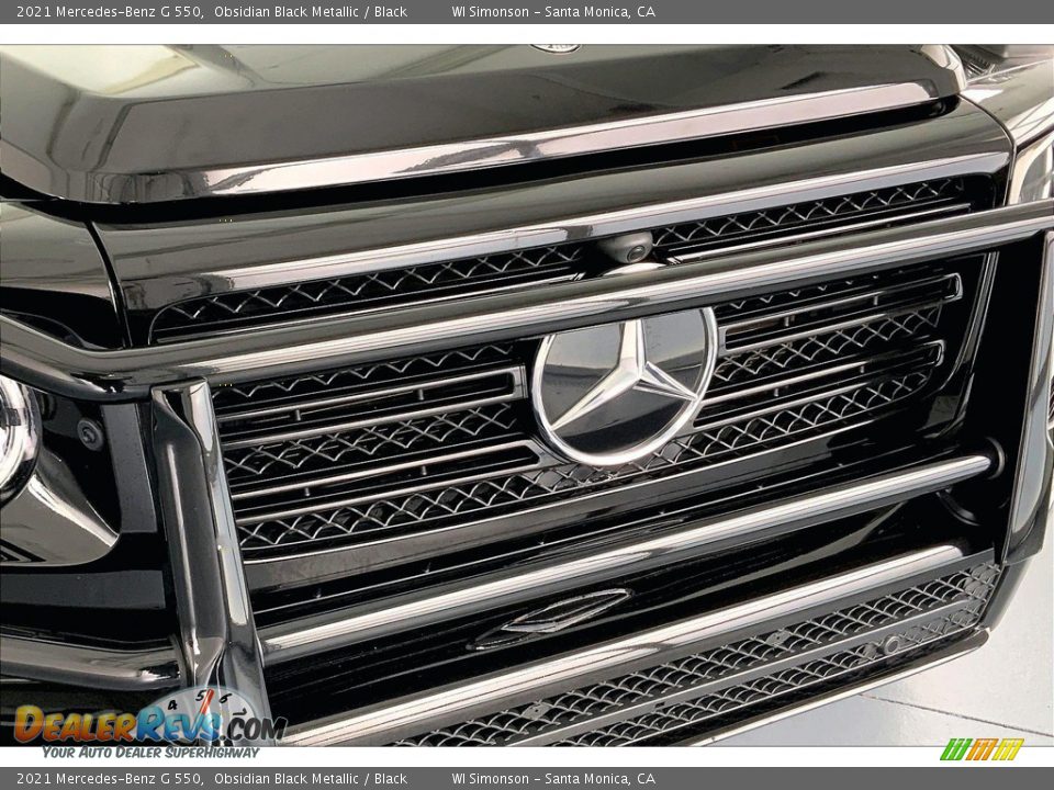 2021 Mercedes-Benz G 550 Obsidian Black Metallic / Black Photo #30
