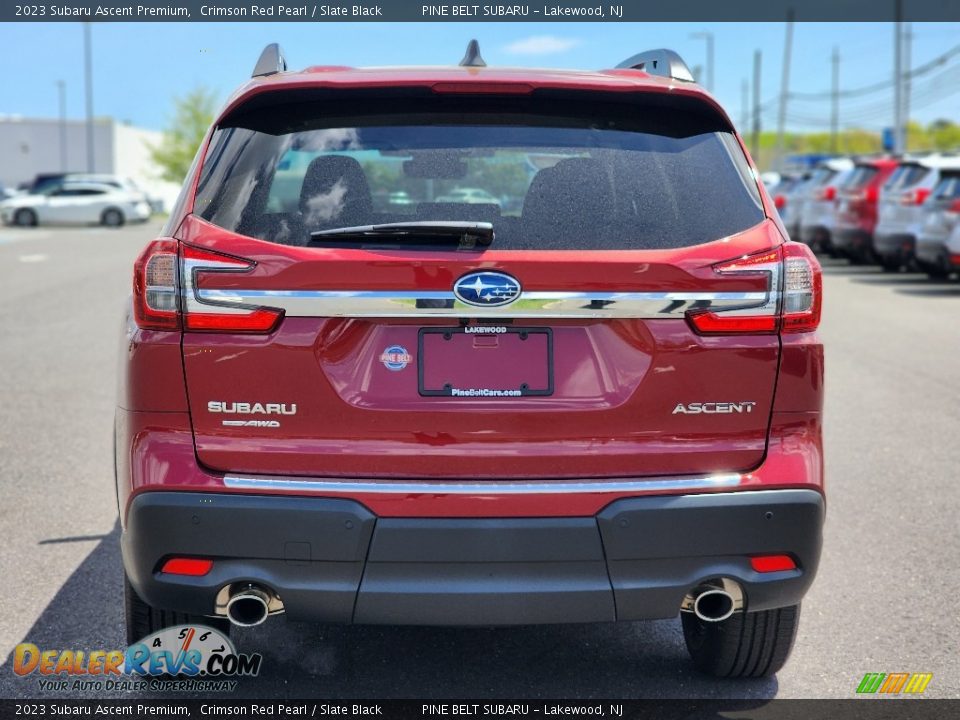 2023 Subaru Ascent Premium Crimson Red Pearl / Slate Black Photo #5