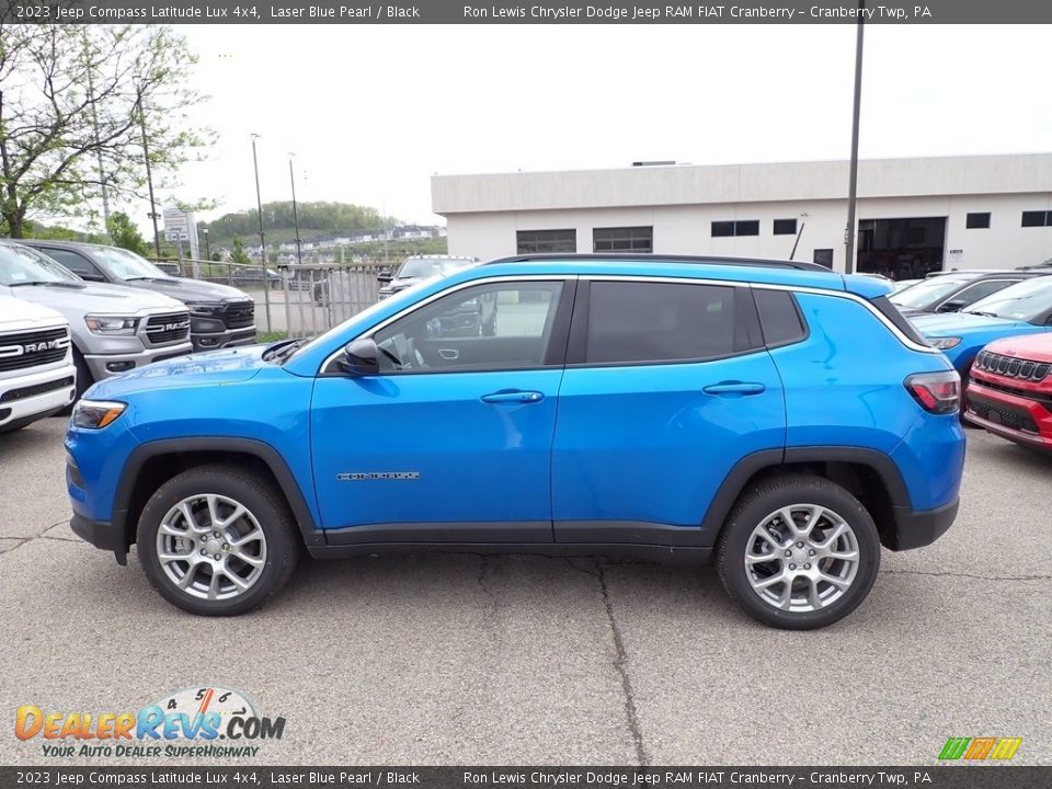 Laser Blue Pearl 2023 Jeep Compass Latitude Lux 4x4 Photo #2