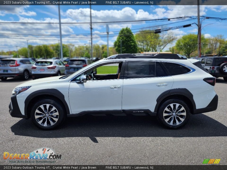 2023 Subaru Outback Touring XT Crystal White Pearl / Java Brown Photo #3