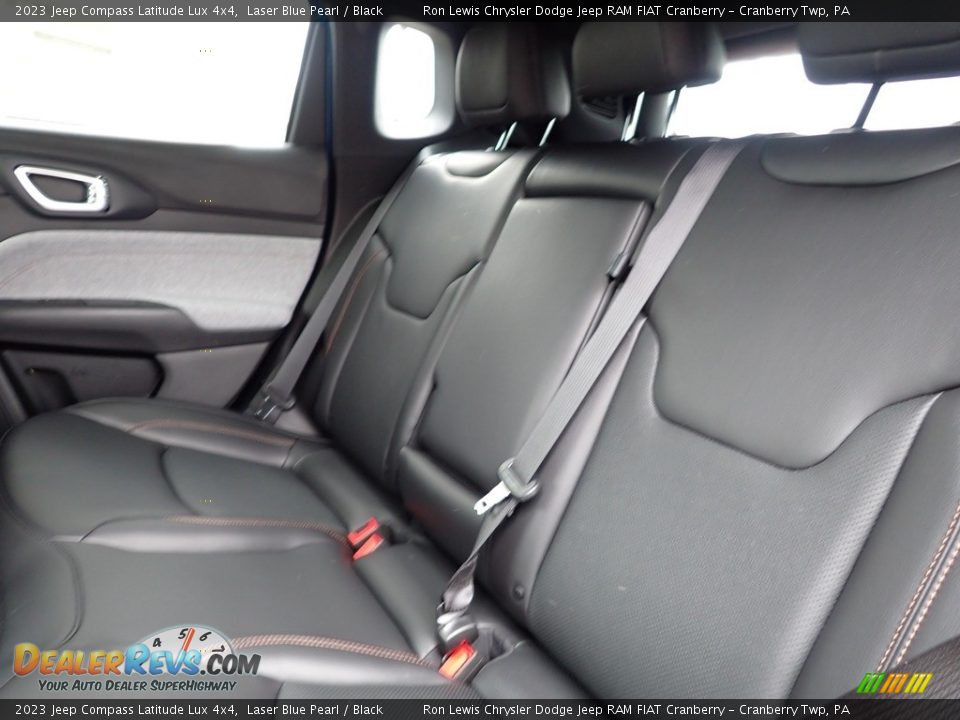 2023 Jeep Compass Latitude Lux 4x4 Laser Blue Pearl / Black Photo #12