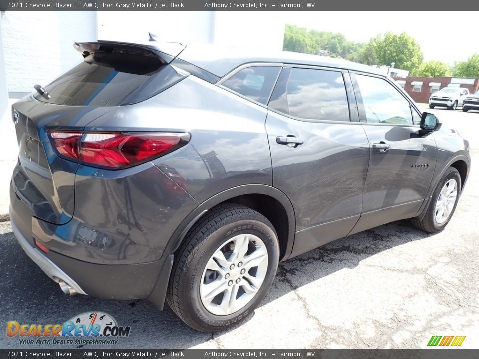 2021 Chevrolet Blazer LT AWD Iron Gray Metallic / Jet Black Photo #3