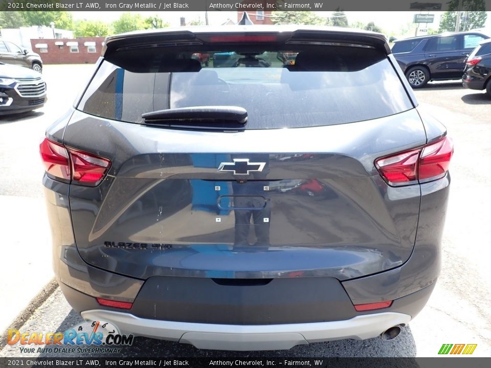 2021 Chevrolet Blazer LT AWD Iron Gray Metallic / Jet Black Photo #4