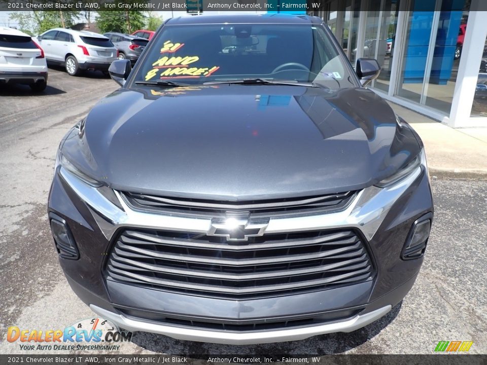 2021 Chevrolet Blazer LT AWD Iron Gray Metallic / Jet Black Photo #9