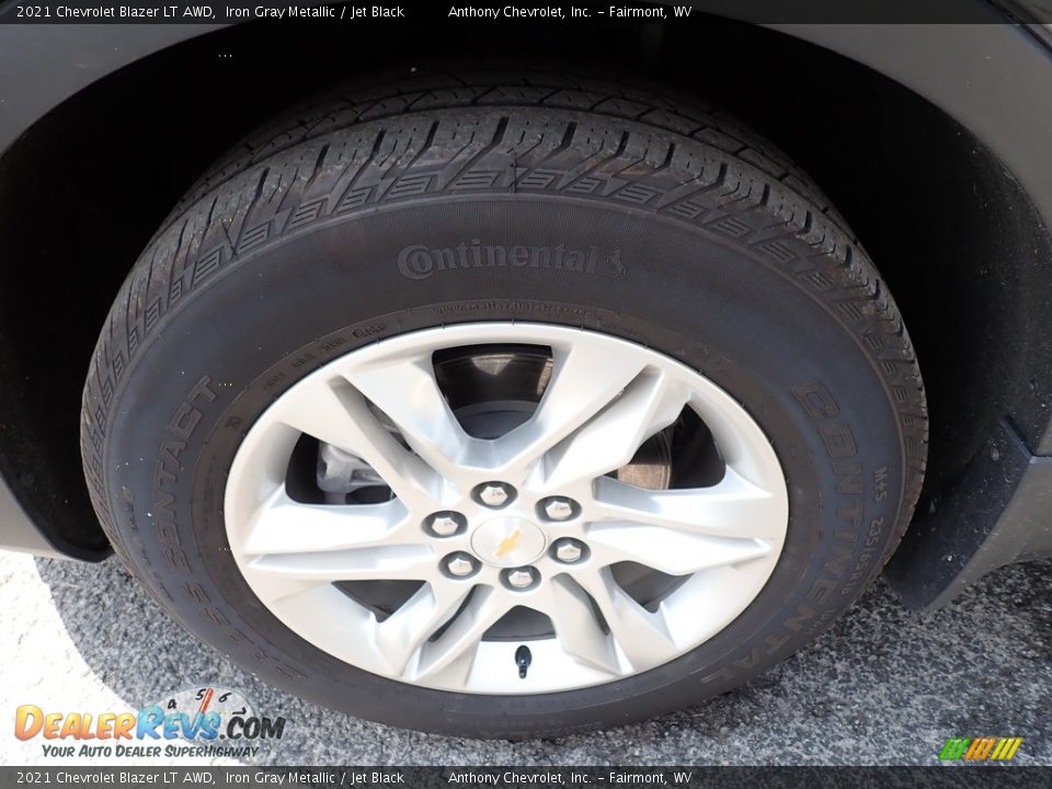 2021 Chevrolet Blazer LT AWD Iron Gray Metallic / Jet Black Photo #10
