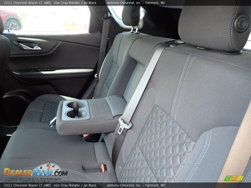 2021 Chevrolet Blazer LT AWD Iron Gray Metallic / Jet Black Photo #12