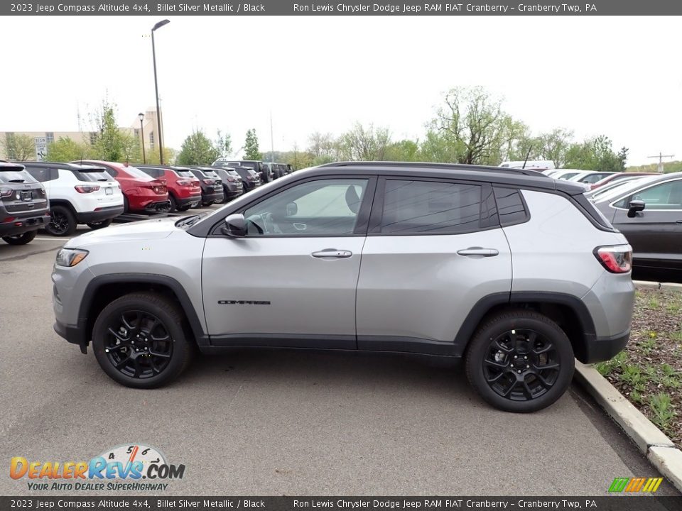 Billet Silver Metallic 2023 Jeep Compass Altitude 4x4 Photo #2