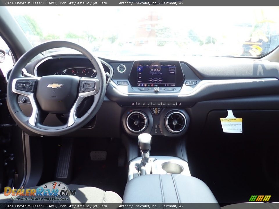 2021 Chevrolet Blazer LT AWD Iron Gray Metallic / Jet Black Photo #13