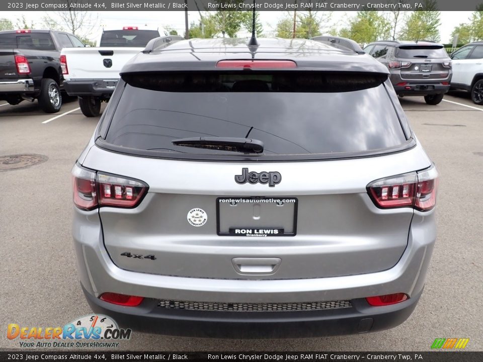 2023 Jeep Compass Altitude 4x4 Billet Silver Metallic / Black Photo #4