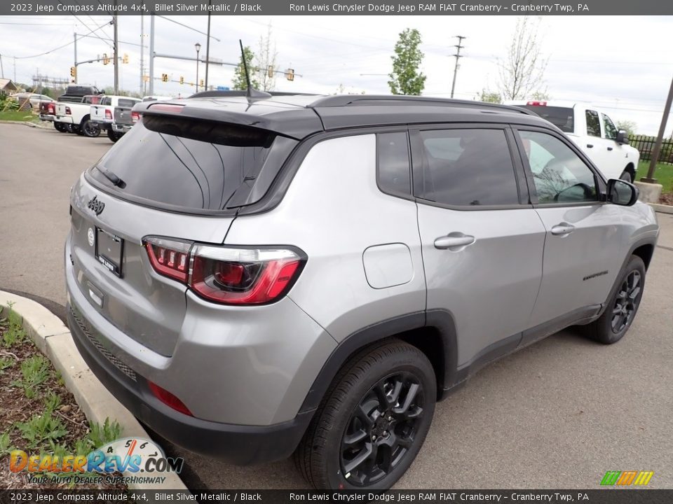 2023 Jeep Compass Altitude 4x4 Billet Silver Metallic / Black Photo #5