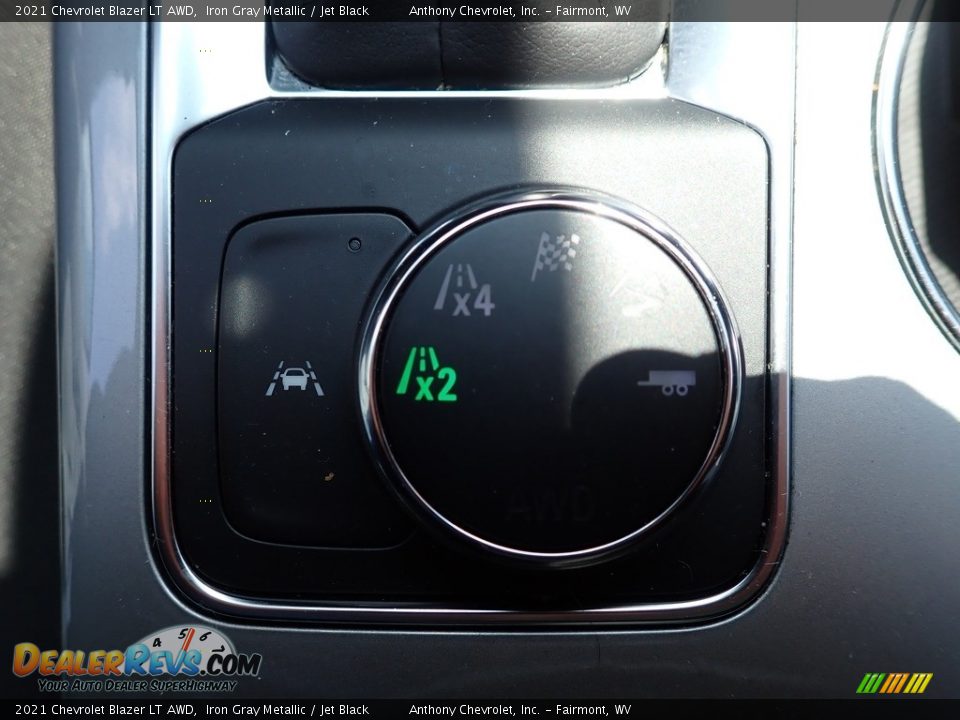 2021 Chevrolet Blazer LT AWD Iron Gray Metallic / Jet Black Photo #17