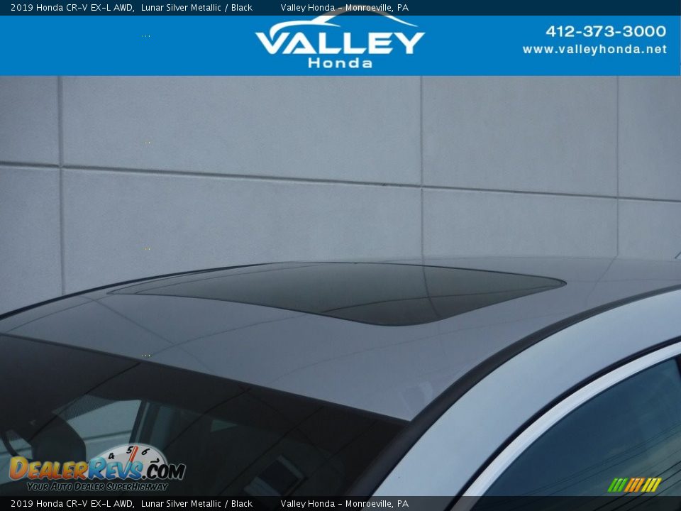 2019 Honda CR-V EX-L AWD Lunar Silver Metallic / Black Photo #3