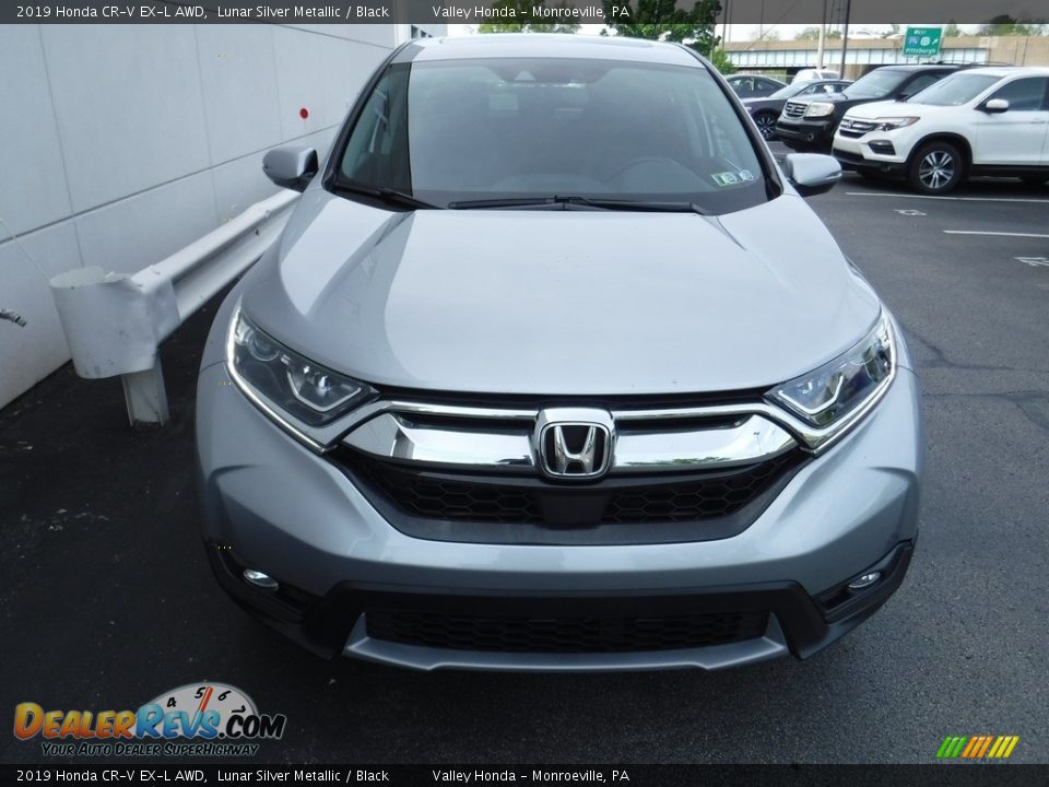 2019 Honda CR-V EX-L AWD Lunar Silver Metallic / Black Photo #5