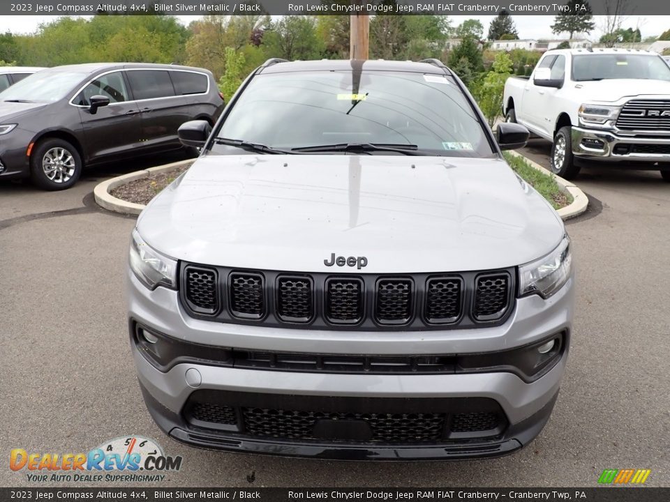 2023 Jeep Compass Altitude 4x4 Billet Silver Metallic / Black Photo #8