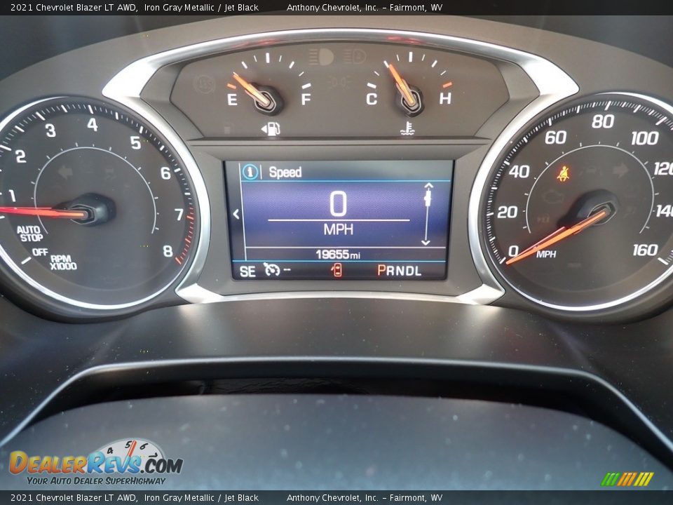 2021 Chevrolet Blazer LT AWD Iron Gray Metallic / Jet Black Photo #20