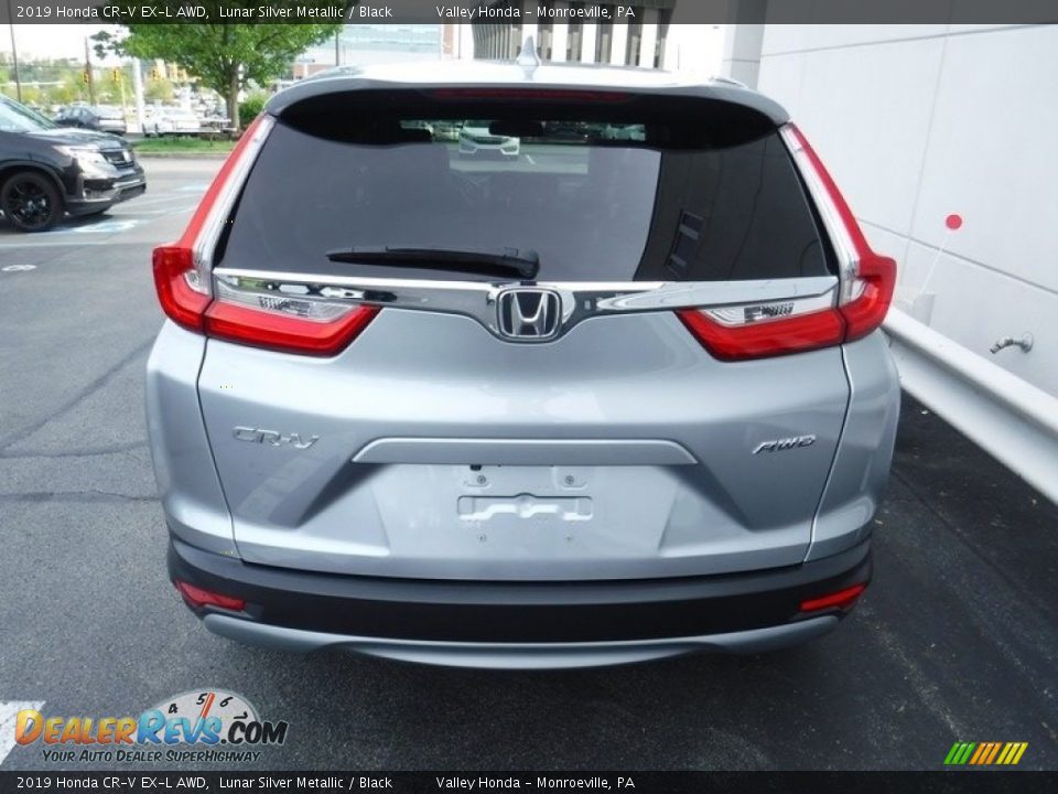 2019 Honda CR-V EX-L AWD Lunar Silver Metallic / Black Photo #9