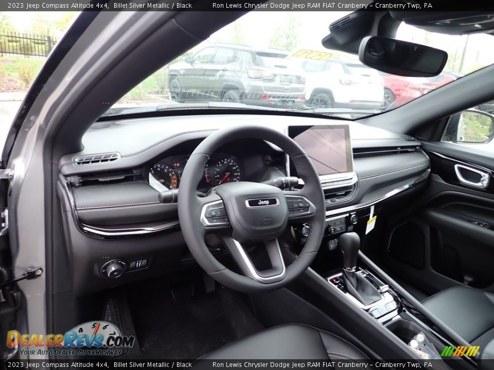 Front Seat of 2023 Jeep Compass Altitude 4x4 Photo #12